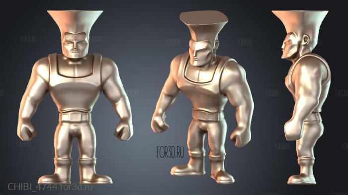 CHIBI_4744 stl model for CNC