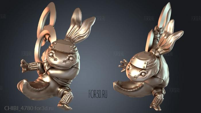 CHIBI_4780 stl model for CNC