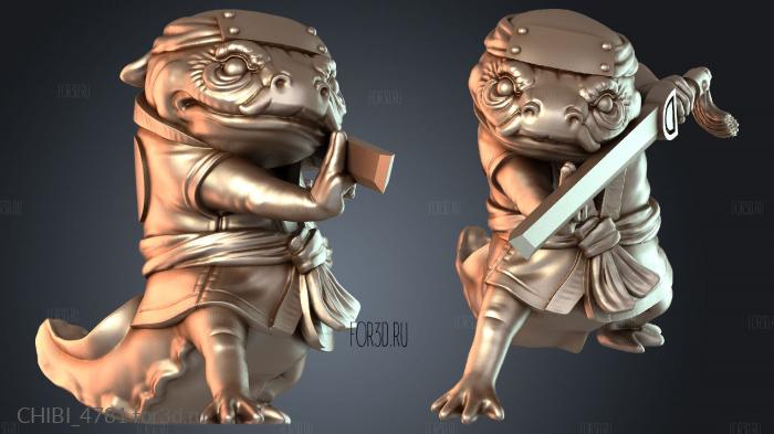 CHIBI_4781 stl model for CNC