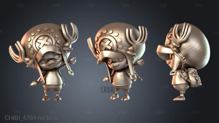 CHIBI_4784 stl model for CNC