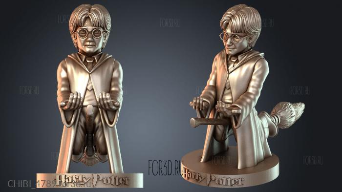 CHIBI_4789 stl model for CNC