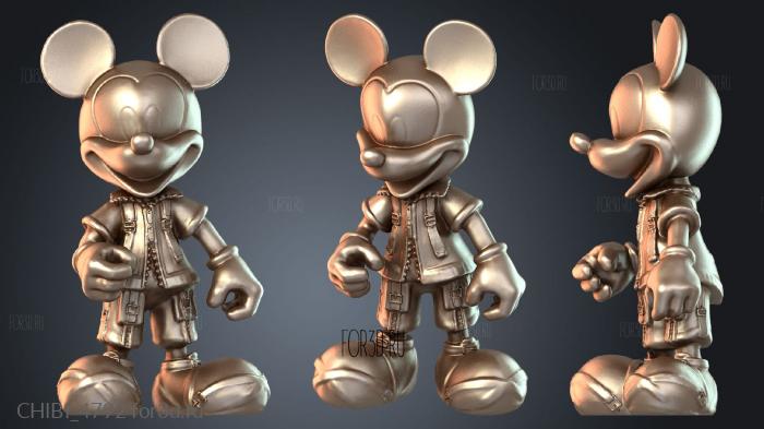 CHIBI_4792 stl model for CNC