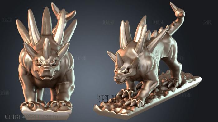 CHIBI_4804 stl model for CNC