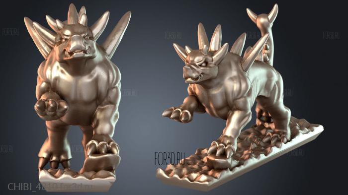 CHIBI_4810 stl model for CNC