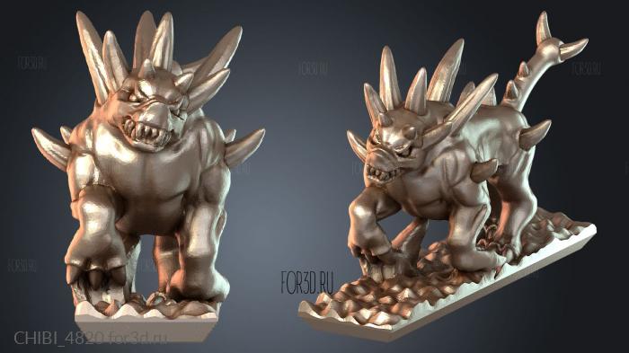 CHIBI_4820 stl model for CNC