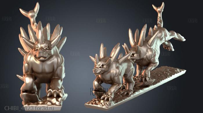 CHIBI_4823 stl model for CNC