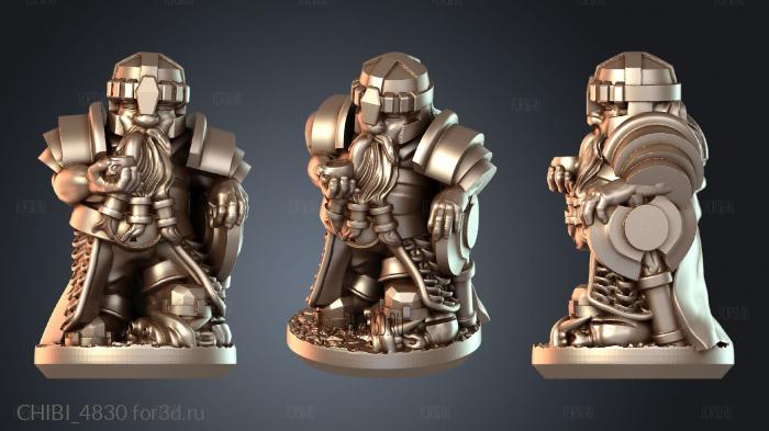 CHIBI_4830 stl model for CNC