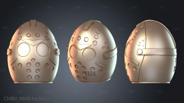 CHIBI_4848 stl model for CNC