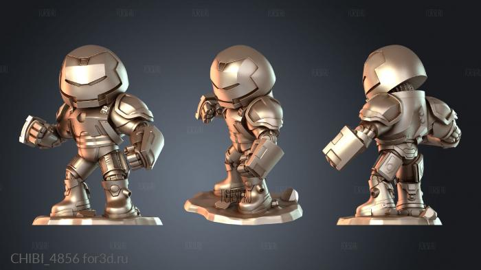 CHIBI_4856 stl model for CNC