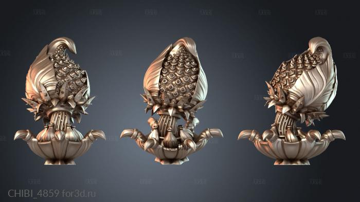 CHIBI_4859 stl model for CNC
