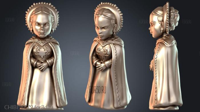 CHIBI_4879 stl model for CNC
