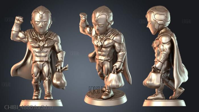 CHIBI_4880 stl model for CNC
