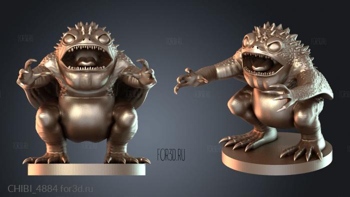 CHIBI_4884 stl model for CNC