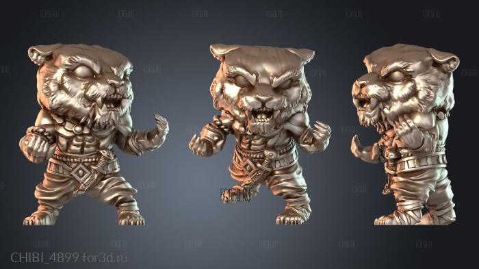 CHIBI_4899 stl model for CNC