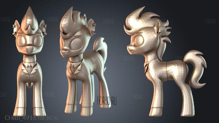 CHIBI_4916 stl model for CNC
