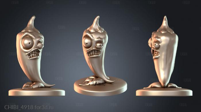 CHIBI_4918 stl model for CNC