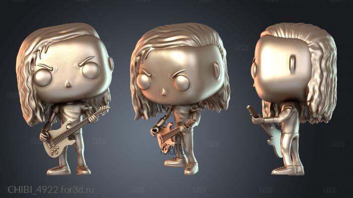 CHIBI_4922 stl model for CNC
