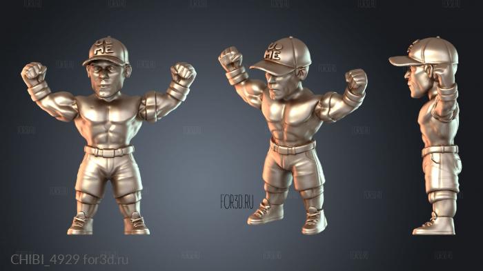 CHIBI_4929 stl model for CNC
