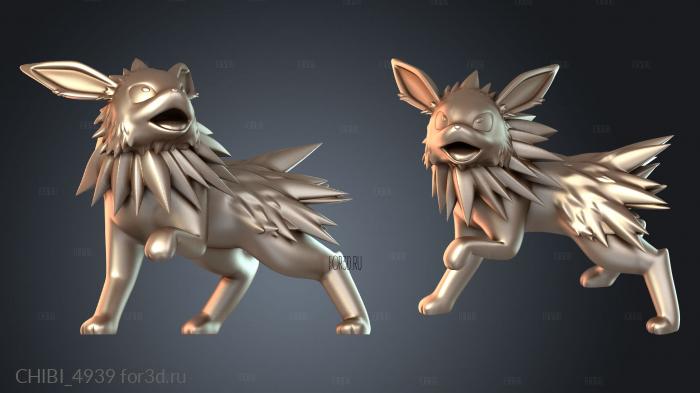 CHIBI_4939 stl model for CNC