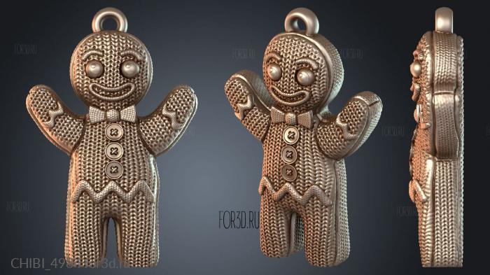 CHIBI_4984 stl model for CNC