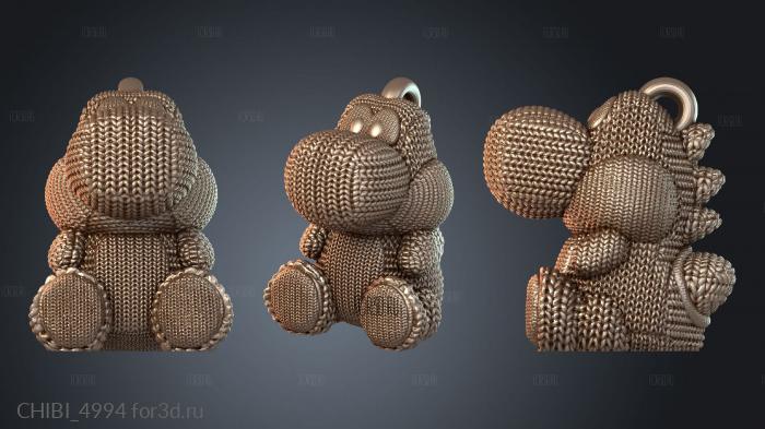 CHIBI_4994 stl model for CNC
