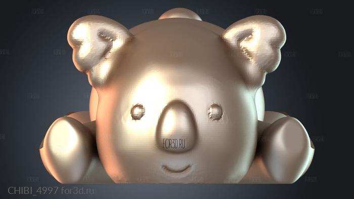 CHIBI_4997 stl model for CNC