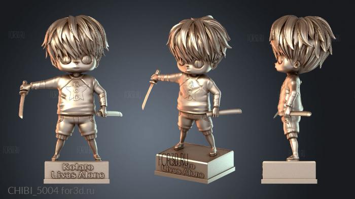 CHIBI_5004 stl model for CNC