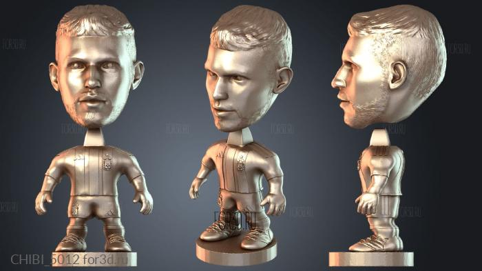 CHIBI_5012 stl model for CNC