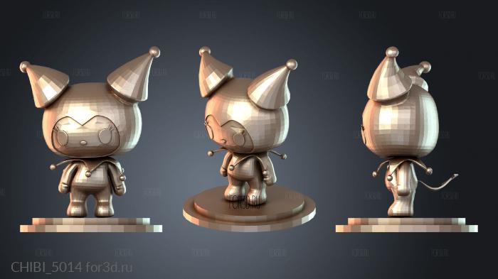 CHIBI_5014 stl model for CNC