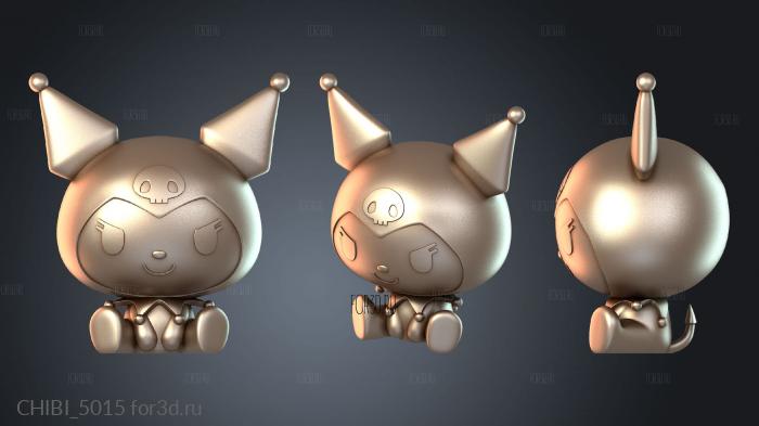 CHIBI_5015 stl model for CNC