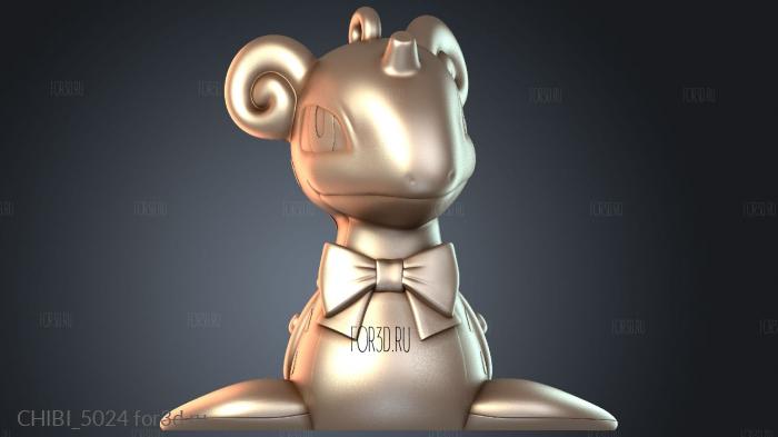 CHIBI_5024 stl model for CNC