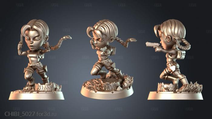 CHIBI_5027 stl model for CNC