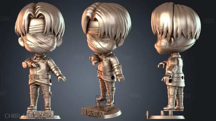 CHIBI_5034 stl model for CNC