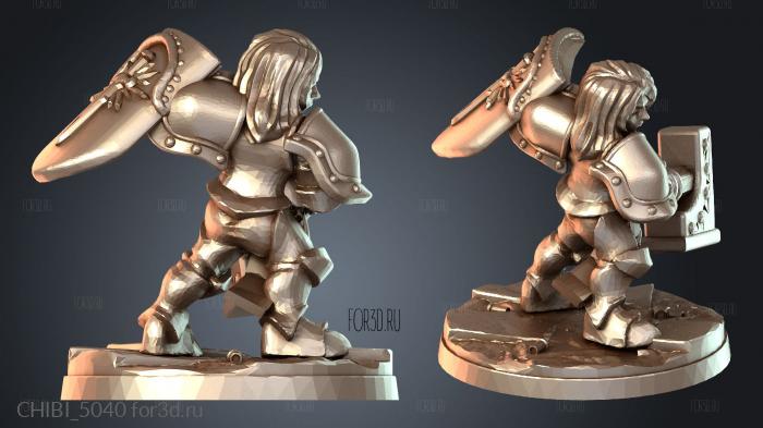 CHIBI_5040 stl model for CNC