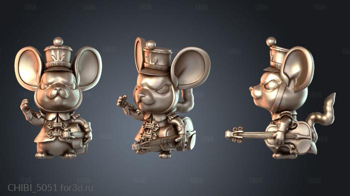 CHIBI_5051 stl model for CNC