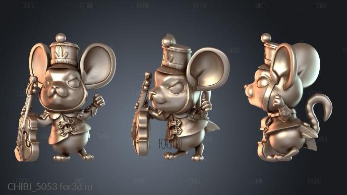 CHIBI_5053 stl model for CNC