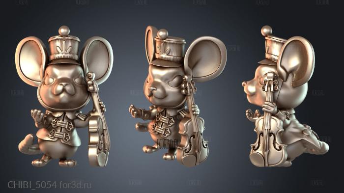 CHIBI_5054 stl model for CNC