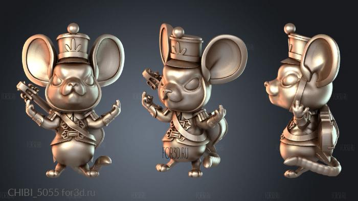 CHIBI_5055 stl model for CNC