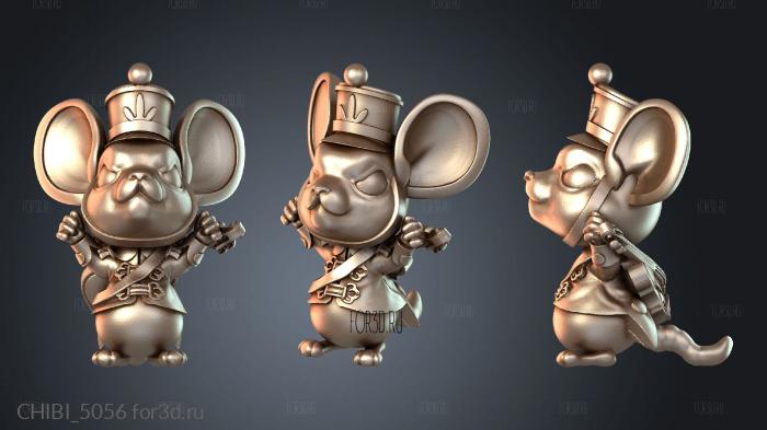 CHIBI_5056 stl model for CNC