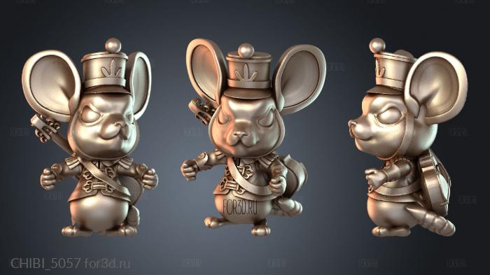 CHIBI_5057 stl model for CNC