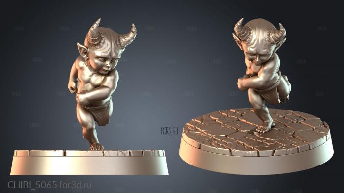 CHIBI_5065 stl model for CNC