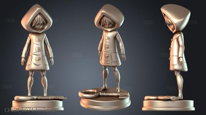 CHIBI_5071 stl model for CNC