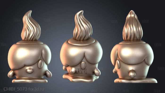 CHIBI_5073 stl model for CNC