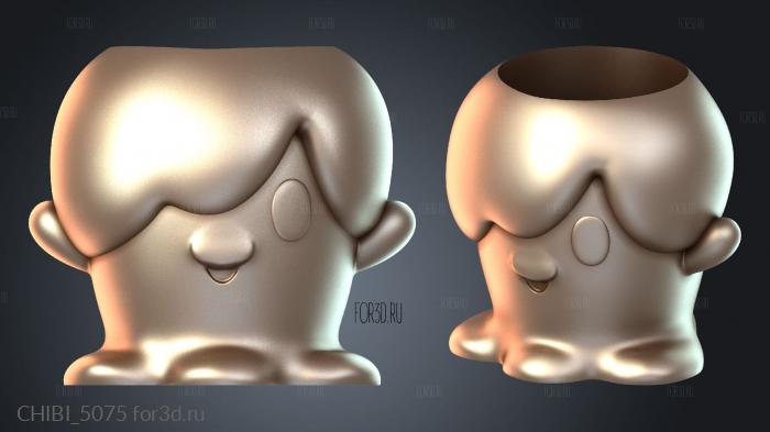 CHIBI_5075 stl model for CNC
