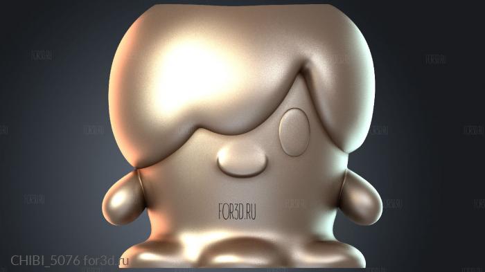 CHIBI_5076 stl model for CNC