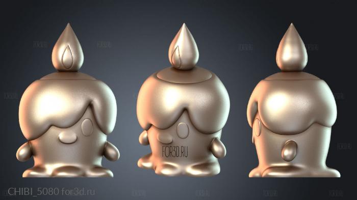 CHIBI_5080 stl model for CNC