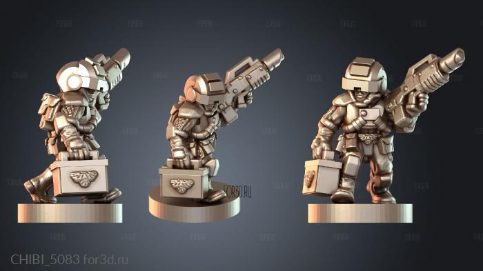 CHIBI_5083 stl model for CNC