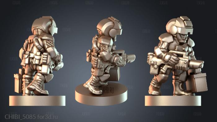CHIBI_5085 stl model for CNC
