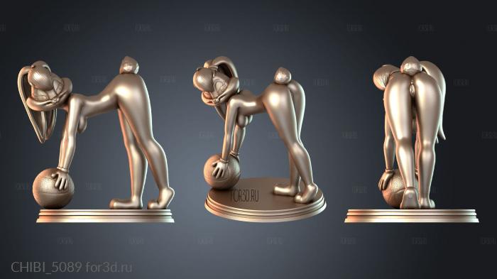 CHIBI_5089 stl model for CNC