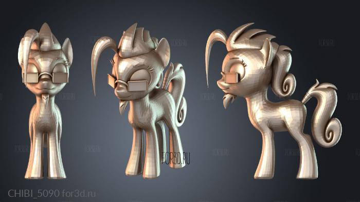 CHIBI_5090 stl model for CNC